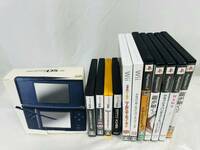 β 任天堂 ニンテンドー 箱入DS Lite 本体 / ソフト （DS×4、Wii×2、PS2×5）11本セット/265030・265037/53-56