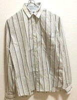 タケオキクチ TAKEO KIKUCHI ストライプ柄 シャツ 長袖 通年 メンズ ビジネス Yシャツ フォーマル カジュアル モード系 着痩せ 着回し