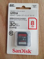 ★SDHCカード（8GB）Class10★SanDisk　Ultra★