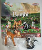 Disney Bambi ならぶんです。 バンビ フラワー フィギュア ガチャ