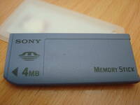 SONY MEMORY STICK 4MB ソニー メモリースティック