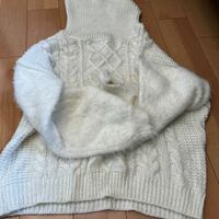 高校生女の子用ニット タートル セーター