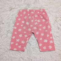 【送料無料】西松屋　パンツ　レギンス　90cm　花柄　ピンク　ベビー　子供服