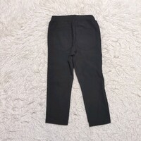 【送料無料】西松屋　ストレッチ　パンツ　90cm　ウエストゴム　黒　ベビー　子供服
