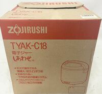 ZOJIRUSHI 電子ジャー 保温専用 TYAK-C18 1.8L しあわせ 象印 保温ジャー 未使用 保管品