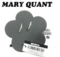 【MARY QUANT】(NO.2618) マリークワント ピアス　キュービックジルコニア　シルバー　未使用　マリクワ