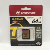 ‡ 0907 【未開封品】 Transcend トランセンド SDXCカード 64GB 旧モデル UHS-I U3対応 CLASS10