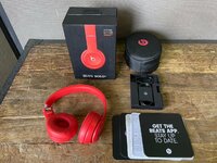 Beats Solo3 Wireless ワイヤレスヘッドホン シトラスレッド MX472PA/A 破損品