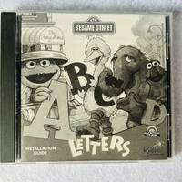 【ジャンク】 Sesami Street “letters” CD-ROM