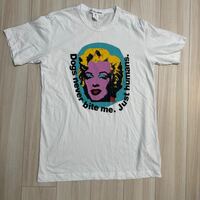 COMME des GARCONS SHIRT Andy Warhol S/S T-SHIRT ＂Marilyn Monroe＂(FＭ-Ｔ005)