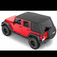 美品 リニューアル仕様 Bestop Trektop Pro 2.0 Soft Top 07-18 Jeep Wrangler ソフトトップ ラングラー JK トレックトッププロ 札幌市 