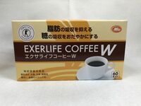 未開封品 エクサライフコーヒーW 60包入り 賞味期限2025年2月 特定保健用食品 脂肪の吸収を抑える 糖 EXERLIFE COFFEE 203640