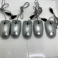 (513-5) NEC　USB光学式マウス　MSU1218　5個セット 動作品