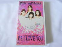 PINK SAPPHIRE ピンク・サファイア VHSビデオ P.S. I LOVE YOU / Keep On Rollin' 