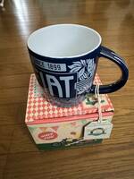 【新品/未使用】FIAT(フィアット)：レトロデザインのマグカップ