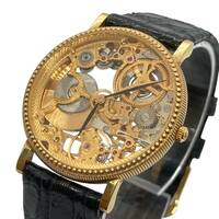 ユニバーサルジュネーブ UNIVERSAL GENEVE ゴールデンクラシックスケルトン 無垢 スケルトン ウォッチ 腕時計 151.11.662 稼働品 自動巻き