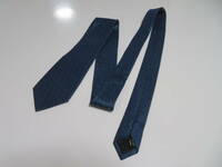 【送料無料】Calvin Klein カルバンクライン 絹100％ ブルー系色 シンプルでお洒落なネクタイ 1個