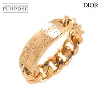 クリスチャン ディオール Christian Dior ゴルメット #46 リング K18 PG ピンクゴールド 750 指輪 チェーン Ring 90227566