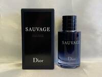 Dior SAUVAGE ディオール ソバージュ ソヴァージュ 香水 オードトワレ 60ml 残量約8割程度 スプレー CD 保管品 
