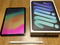 美品 iPad mini 6 /Wi-Fi＋Cellular/256GB/スペースグレイ/SIMフリー/Apple Pencil（2世代）おまけ