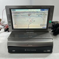 Panasonic パナソニック CN-DV150D 7V型ワイドオンダッシュテレビ付 DVDプレーヤー カーナビ 地図データ 2008年 社内REF:S240401-22