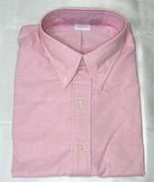 【未使用保管品！】Brooks Brothers / ブルックス　ブラザーズ　長袖　ドレスシャツ　ワイシャツ　ピンク　ボタンダウンシャツ