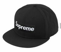 ★Supreme New Era Sharpie Box Logo 7 3/4 61.5cm 黒 CAP キャップ 帽子 シュプリーム ニューエラ 新品 送料込