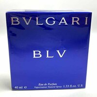 t)ブルガリ 香水 ブルガリ ブルー オードパルファム BVLGARI BLV EAU DE PARFUM ナチュラルスプレー EDP 40ml イタリア製 ※未開封品