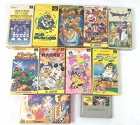ゲームソフト タイトル スーパーファミコン SUPER Famicom スペースインベーダー タルるート 桃太郎電鉄 ほか まとめ　s3902_A