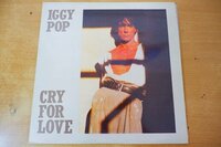 B4-068＜2枚組LP/美盤＞イギー・ポップ Iggy Pop / Cry For Love - Live At Vredenburg, Utrecht,Holland 24.11.86