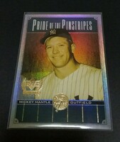 MLB 2000年upper deck ミッキー・マントル(ヤンキース)LEGENDS PRIDE of the PINSTRIPES。 No,PP2。Mickey Mantle 