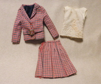 ヴィンテージ マテル Barbie バービー フランシー お洋服 スーツセット 1960年代★レア・当時物 ②