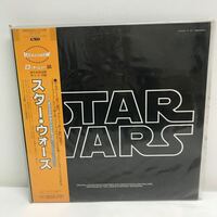 1/2 I0423A3 STAR WARS スター・ウォーズ オリジナル・サウンドトラック LP レコード 2枚組 帯付き 音楽 サントラ盤 35MW 0032 