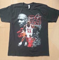 Michael Jordan プリントTシャツ XLサイズ ブラック マイケル・ジョーダン NBA バスケ 日本未発売 海外直輸入 ファッション雑貨 アメ雑