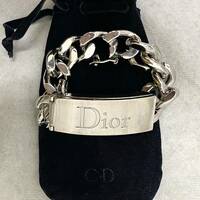 1円〜美品　Dior　ディオール　チェーン　ブレスレット　リップグロス　ロゴ　1.8g　ゴルメット　レディース 　メンズ