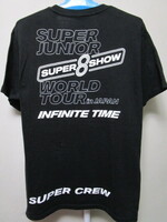 SUPER JUNIOR ツアーCREW用Ｔシャツ（スーパージュニアWORLD TOUR SUPER SHOW 8 in JAPAN関係者スタッフ用Ｔシャツ韓流）