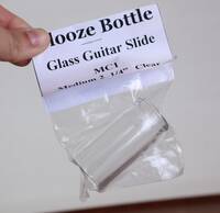 【送料無料】新品 未使用 / Blooze Bottle スライドバー 56mm ガラス製 ボトルネック クリアボトル デュアン・オールマン