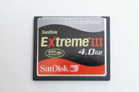 #101c SanDisk サンディスク ExtremeIII 4GB CFカード コンパクトフラッシュ