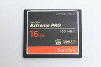 #111 SanDisk サンディスク Extreme PRO 16GB CFカード コンパクトフラッシュ 160MB/s UDMA7
