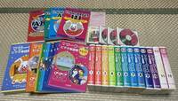 マザー・グース　ビデオ単語帳　テキスト12冊　VHSビデオ12本　マザーグースの歌の本とCD 3枚　スタディ&プレイテキスト3冊