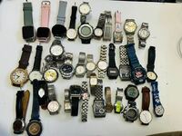 【時計】メンズ＆レディース　SEIKO＆fossil＆手巻き＆その他色々　腕時計37本セット