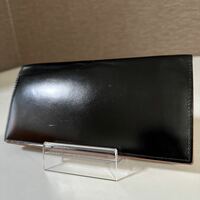 【美品】GANZO ガンゾ CORDOVAN コードバン 通しマチ 長財布