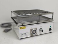 【動作確認済】振とう器 SANSYO 三商 SA-600 小型卓上振とう器 RECIPRO SHAKER / 100 (RUHT015546)