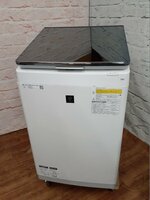 【現地引取可】 洗濯機 SHARP シャープ ES-PU11C-S 11kg 乾燥 6.0kg プラズマクラスター 縦型 2018年製 / 家財便Cランク (SGAW1000997)