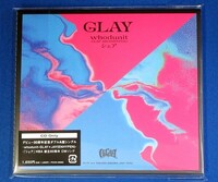 GLAY／whodunit / シェア★通常盤(CD ONLY)★ステッカー付★未開封新品★送料無料★