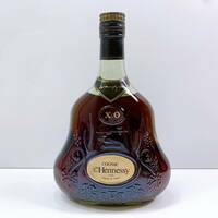 110【未開栓】Hennessy X.O COGNAC ヘネシー コニャック 金キャップ グリーンボトル 700ml 40% ブランデー 古酒 現状品