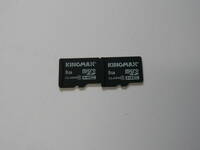 動作保証！KINGMAX microSDHC 8GB クラス④ 2枚セット