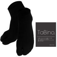 送料無料 Tabino タビノ オリジナル足袋ソックス MF 黒 26-28cm メンズ ショート丈ソックス 紳士靴下 EXAS-MBF EXPROUD B097DDX8Z6