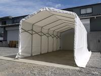 【予約5月入荷】BELLOWS SHED(ベローズシェッド) 伸縮式移動簡易テント 車庫 倉庫 ガレージ 折り畳み 雨除け 屋根