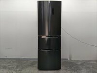 【美品】　大阪発　アイリスオーヤマ　ノンフロン冷凍冷蔵庫　IRSN-32B-B　320L/72kg　2023年製　G